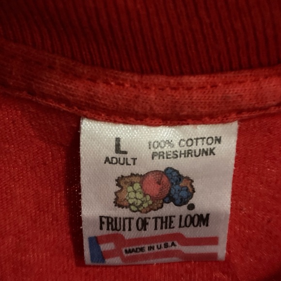 Vintage Chicago Bulls 1993 Three Peat NBA World Champions Single Stitch FOTL Tee - Picture 4 of 6